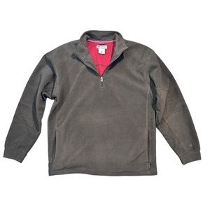 Columbia Fleece Pullover Green Size L